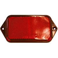 Catadioptrico Rojo 95x50mm 2p